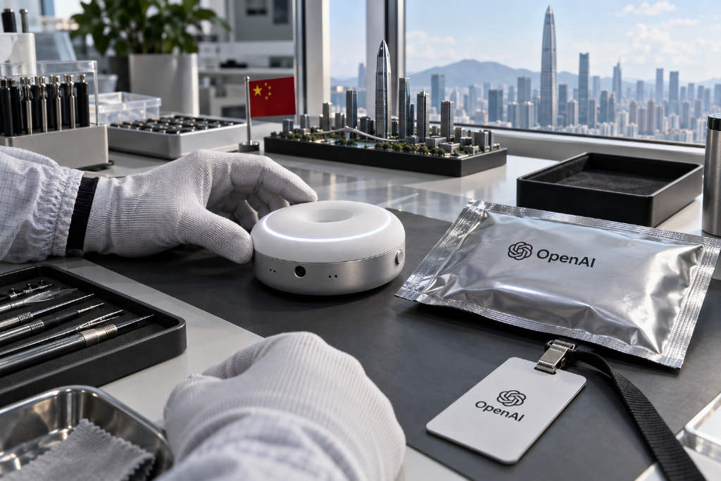 OpenAI无屏AI硬件在深圳试制,计划2027年上市