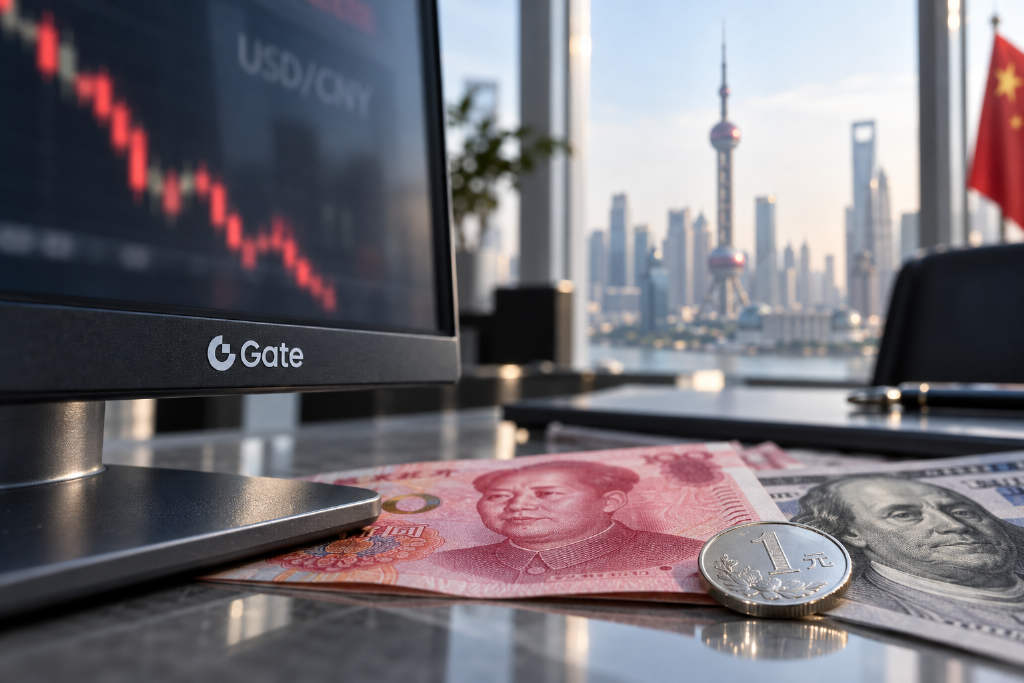 Gate 数据:美元兑人民币跌至 6.710,24 小时跌 0.2%