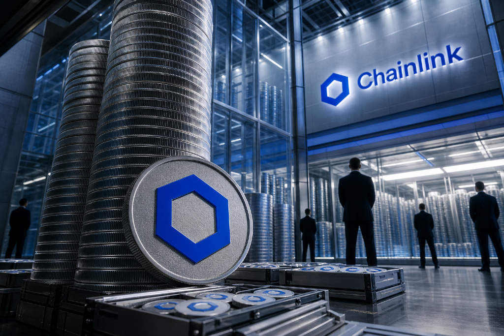 Chainlink战略储备增持9.2万枚LINK,总持仓价值6644万美元