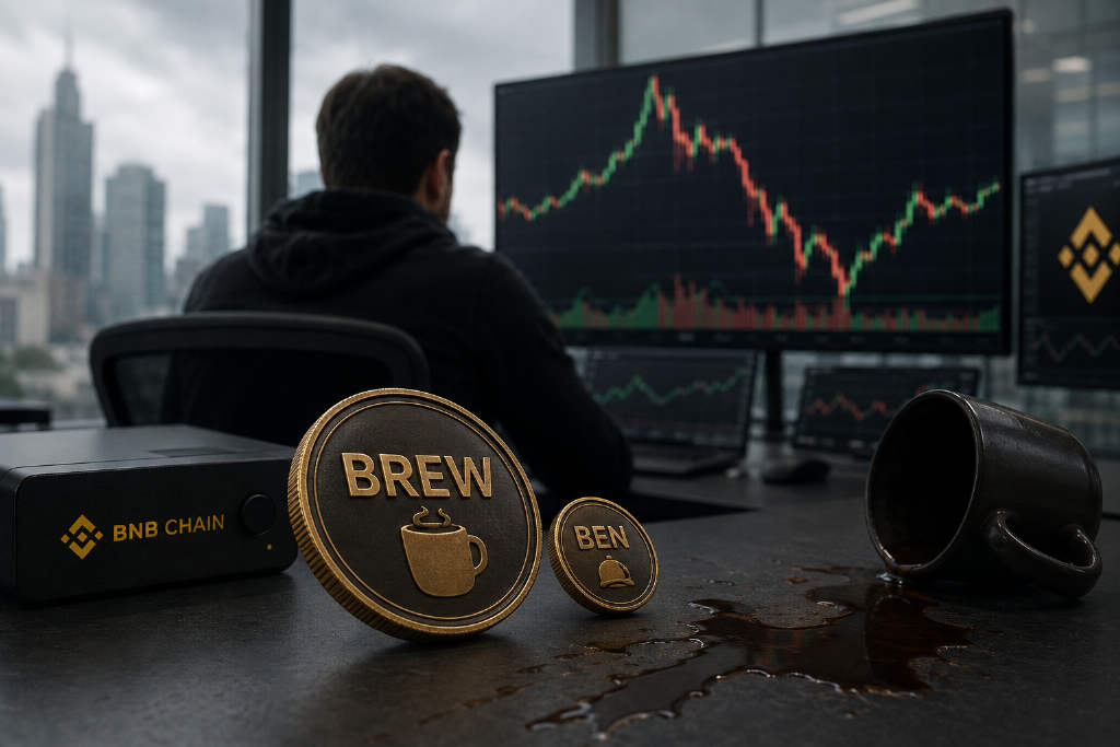 BREW 市值回升至 1250 万美元,今晨曾跌至 220 万美元