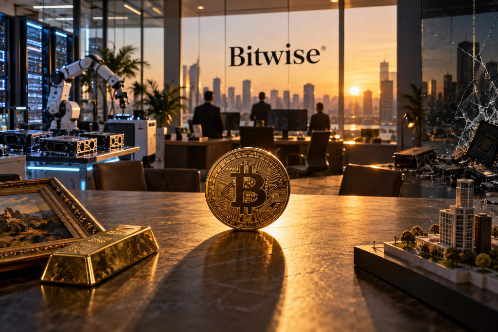 Bitwise CIO Matt Hougan says three AI-driven economic outcomes could still favor Bitcoin