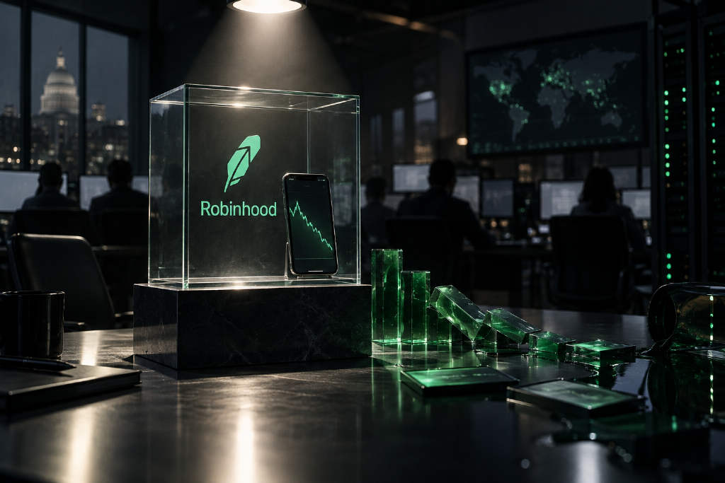 Robinhood Chain revenue drops more than 90% from peak as DEX volume halves
