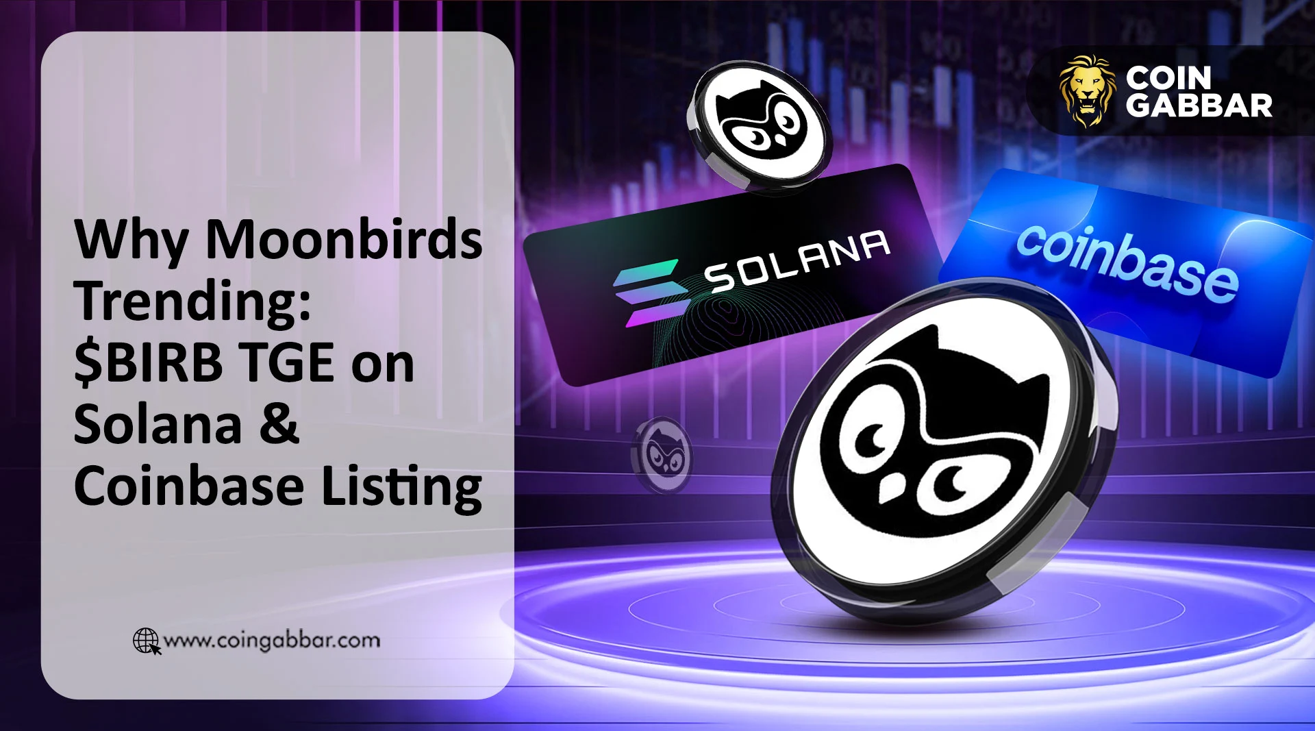 Moonbirds Solana $BIRB Token TGE Set for Jan 28, Coinbase Listing Propels NFT Floor Price 8%