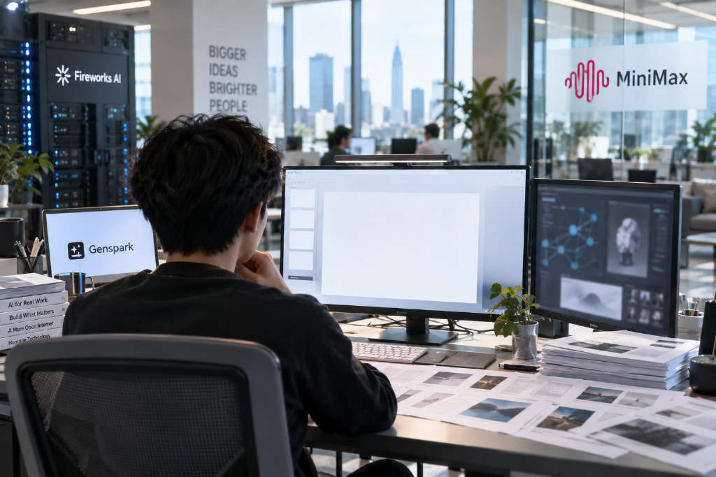 Genspark 选用 M3 后训练 PPT 模型,MiniMax 价值或需重估