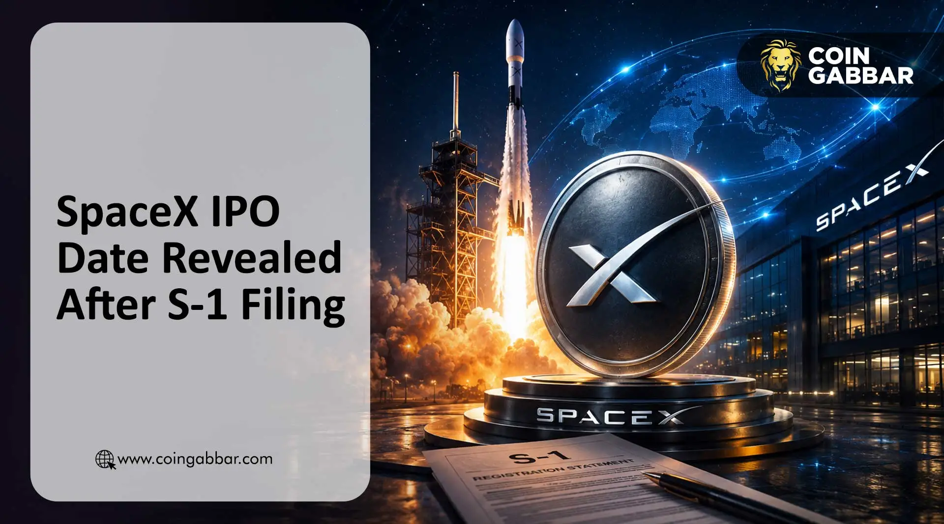 SpaceX IPO June 12: S-1 Filed, MEXC Premarket Token Ends Today