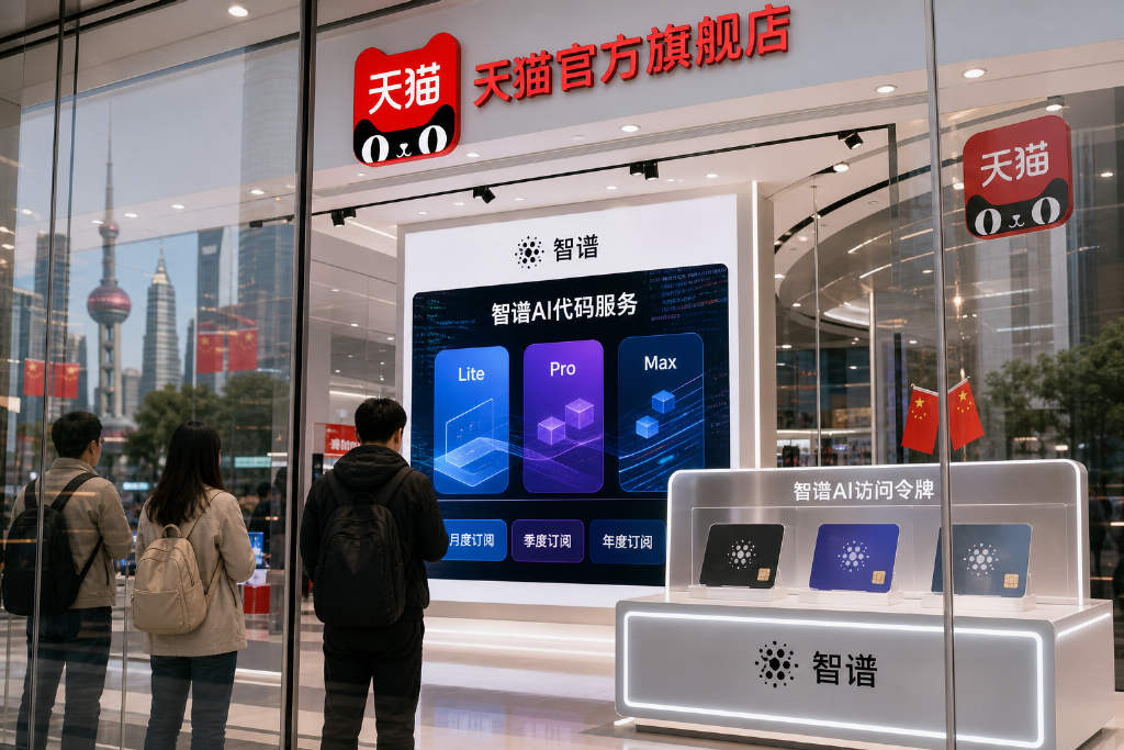 智谱入驻天猫开设旗舰店,售卖个人版AI套餐