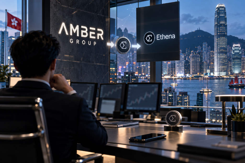 Amber Group从Ethena收到466.9万枚ENA