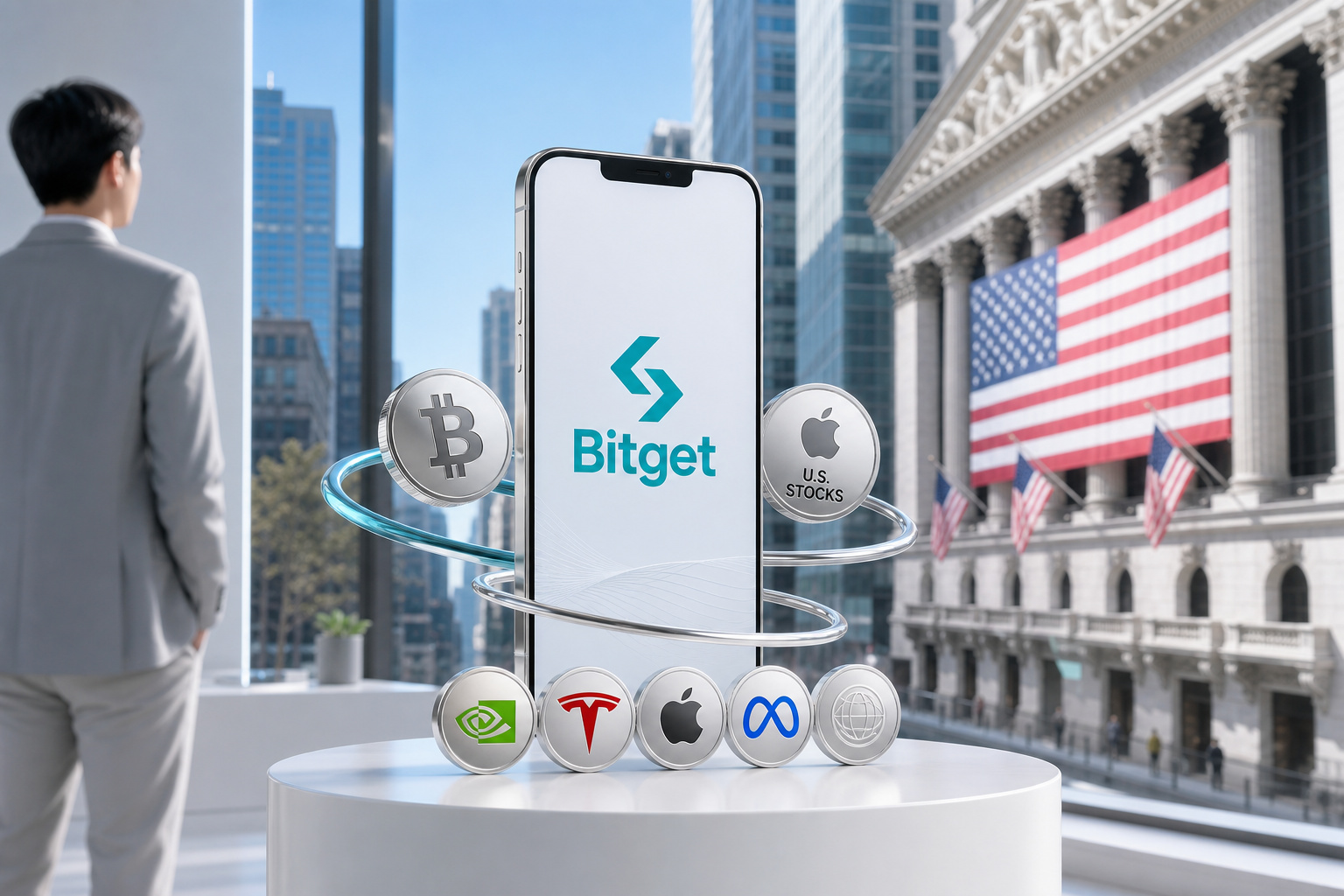 Bitget 上线股票双币投资,首批覆盖 20 余只美股及 ETF 标的