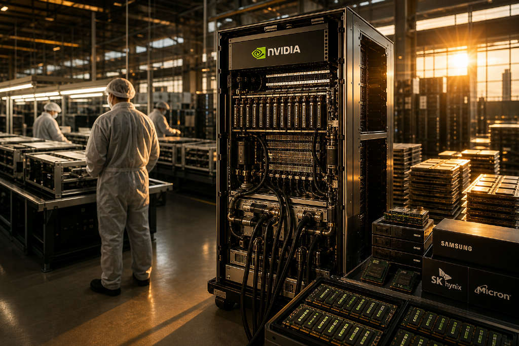彭博:英伟达通知代工厂,明年 AI 服务器价格上调逾 15%