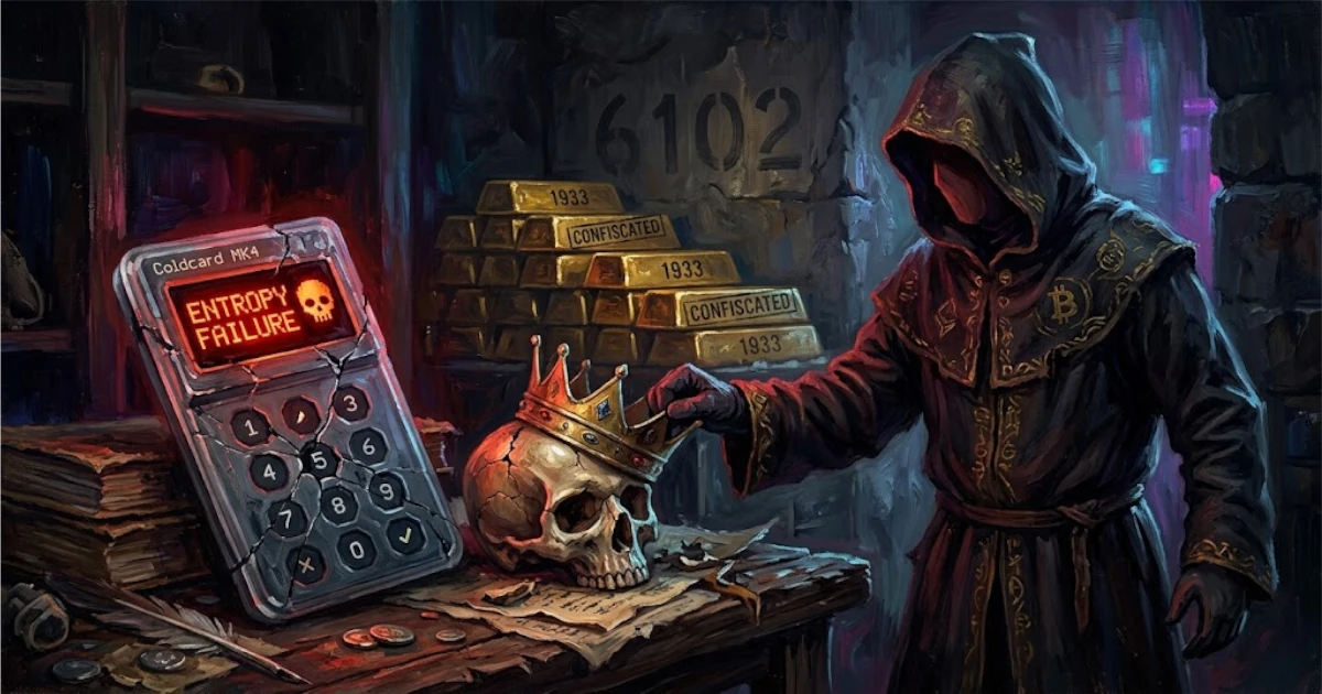 Coldcard 漏洞引发自托管争议,Bitcoin Magazine 为比特币自持辩护