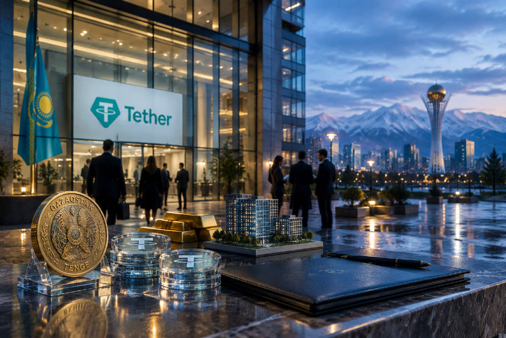 Tether与哈萨克斯坦央行签署备忘录,拟探索坚戈稳定币与资产代币化