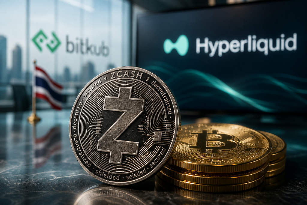 疑似 Bitkub 前董事长关联钱包 24 小时内向 Hyperliquid 转入 3.41 万枚 ZEC