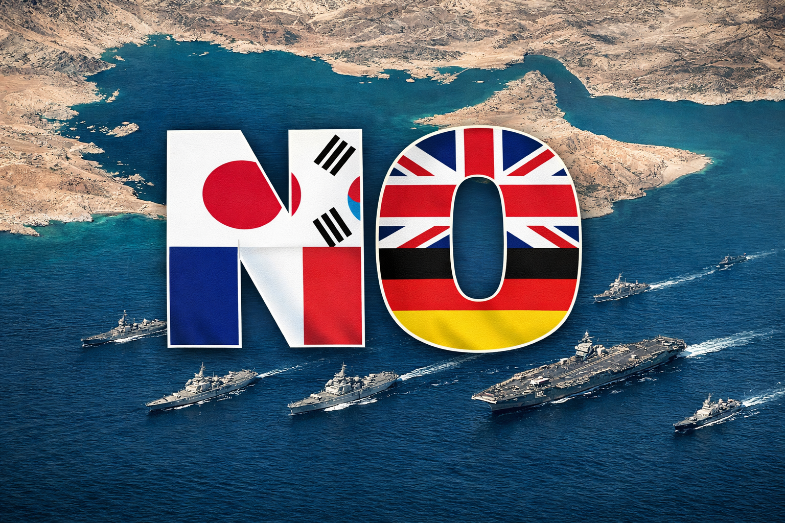 Trump’s Call for Strait of Hormuz Naval Escort Meets Broad Rejection