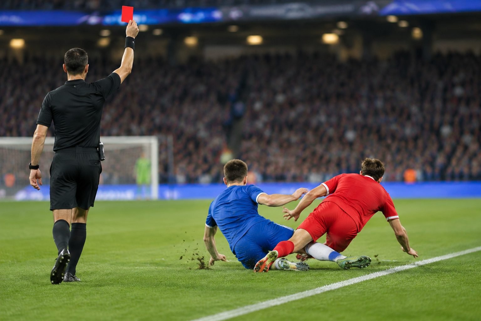 What happens if two players foul at the same time?