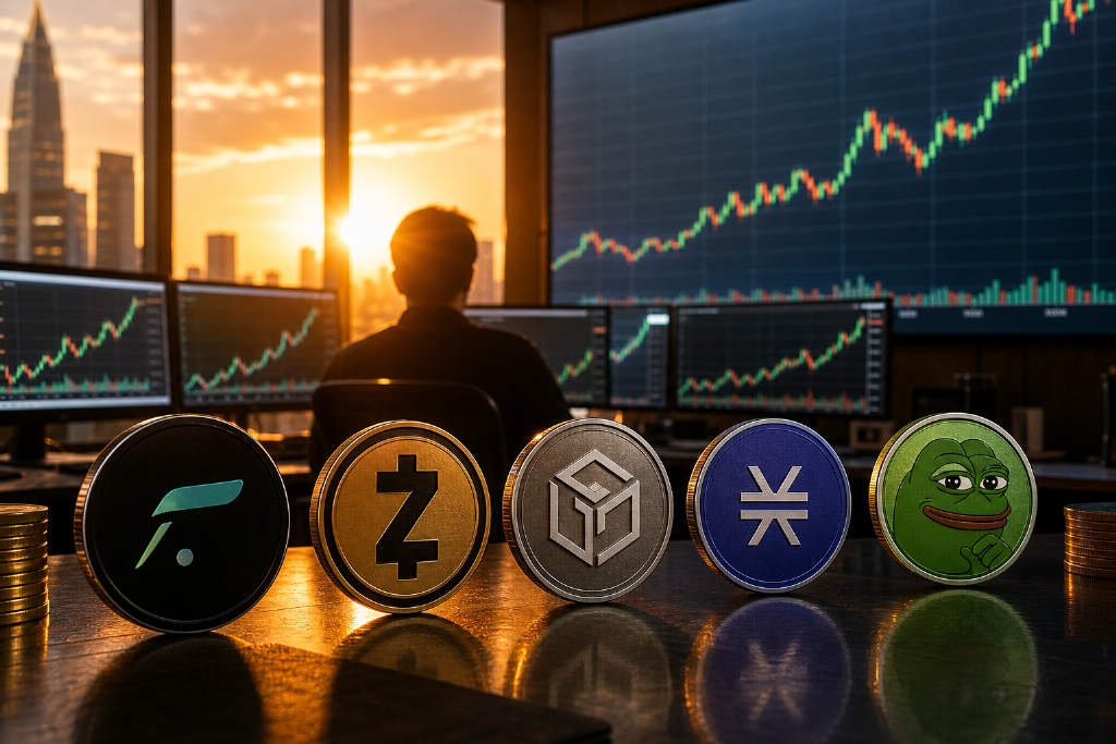 Altcoins Rise Across the Board as TRB and ZEC Gain More Than 40%