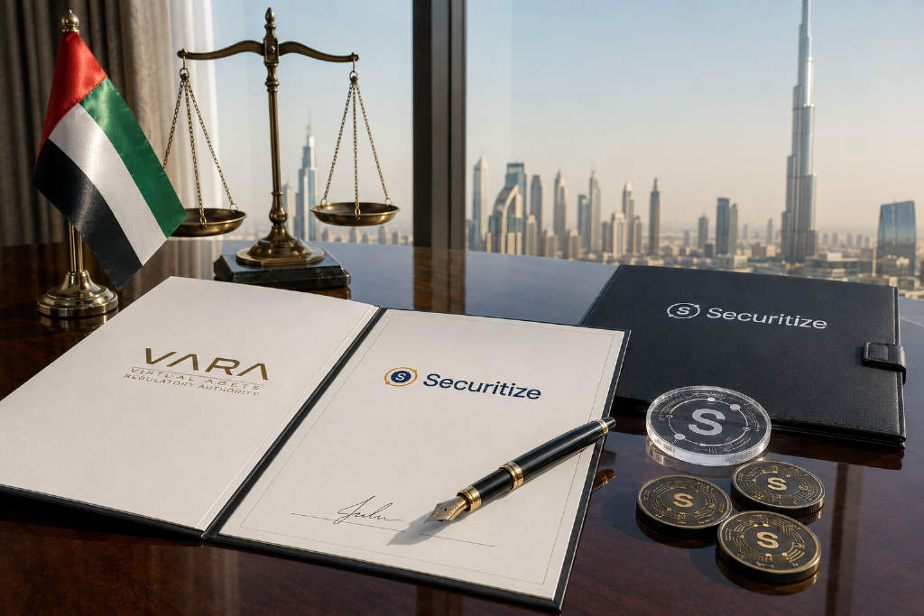 迪拜VARA与Securitize签署备忘录,推进代币化市场
