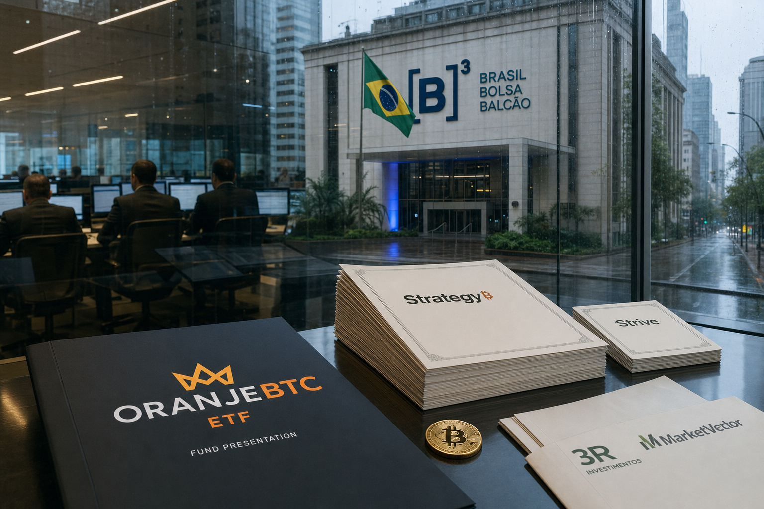 巴西最大比特币资管公司 OranjeBTC 拟推 DIGY11 ETF