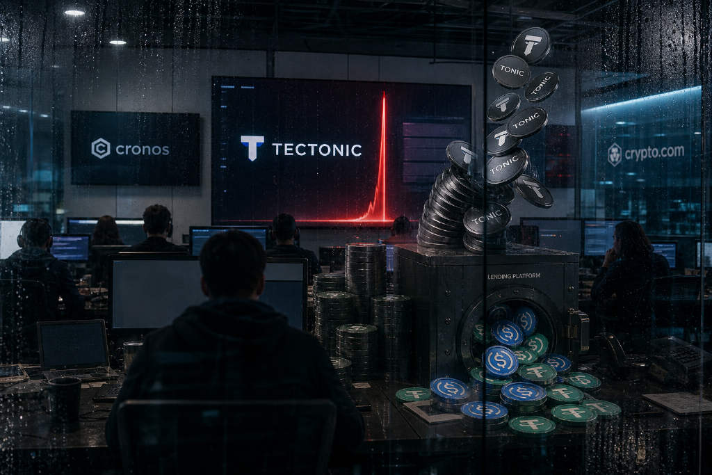 Tectonic 遭 TONIC 拉盘借贷攻击,损失估算约 7400 万美元