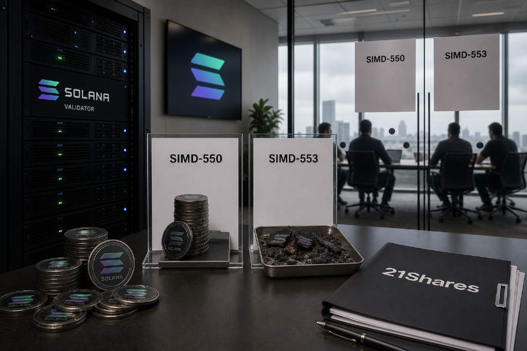 21Shares:Solana 两项提案或重塑 SOL 持有经济模型