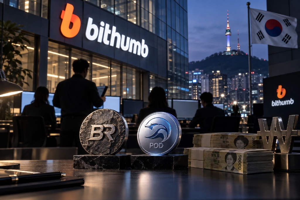 Bithumb 上线 Bedrock 与 Dolphin 韩元交易市场