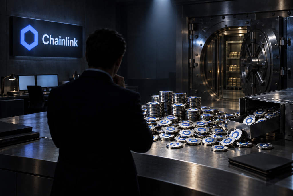 Chainlink Reserve 近 30 天增持 43.19 万枚 LINK