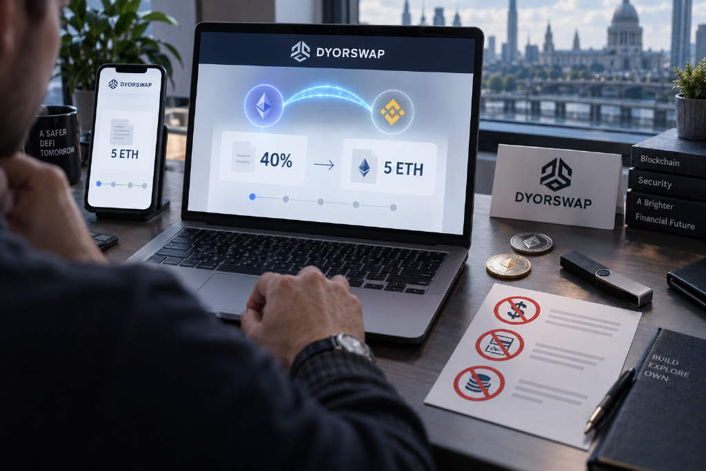 DYORSWAP公布补偿方案:跨链不足5 ETH按40%赔付