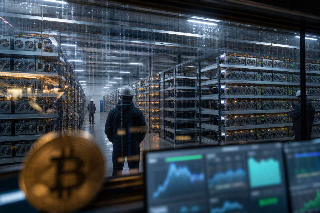 比特币挖矿难度下调 1.31% 至 127.48 T