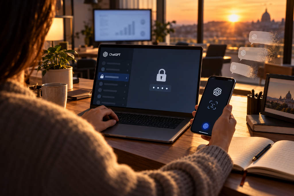 OpenAI adds locked chats to ChatGPT, with PIN resets wiping all protected conversations