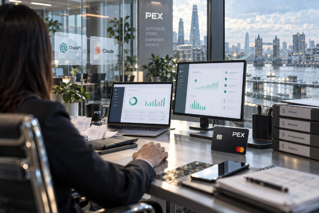 PEX 上线 AI 财务工作流,支持接入 ChatGPT 与 Claude
