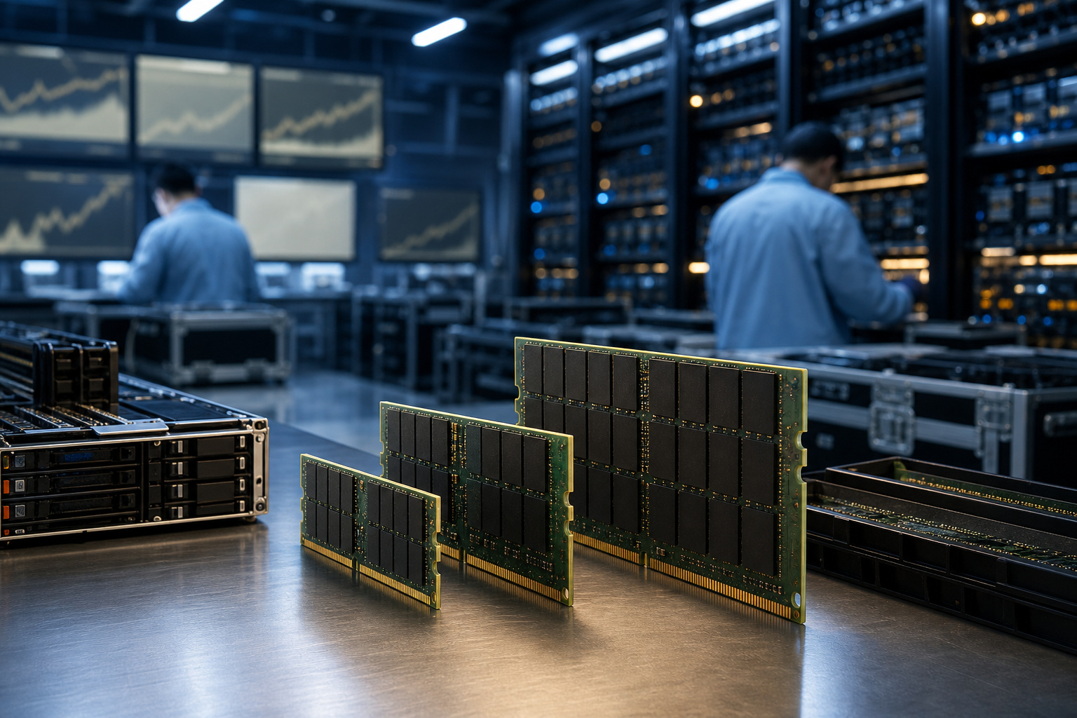服务器 DDR5 本月涨价 15% 至 23%,96GB 价差收窄