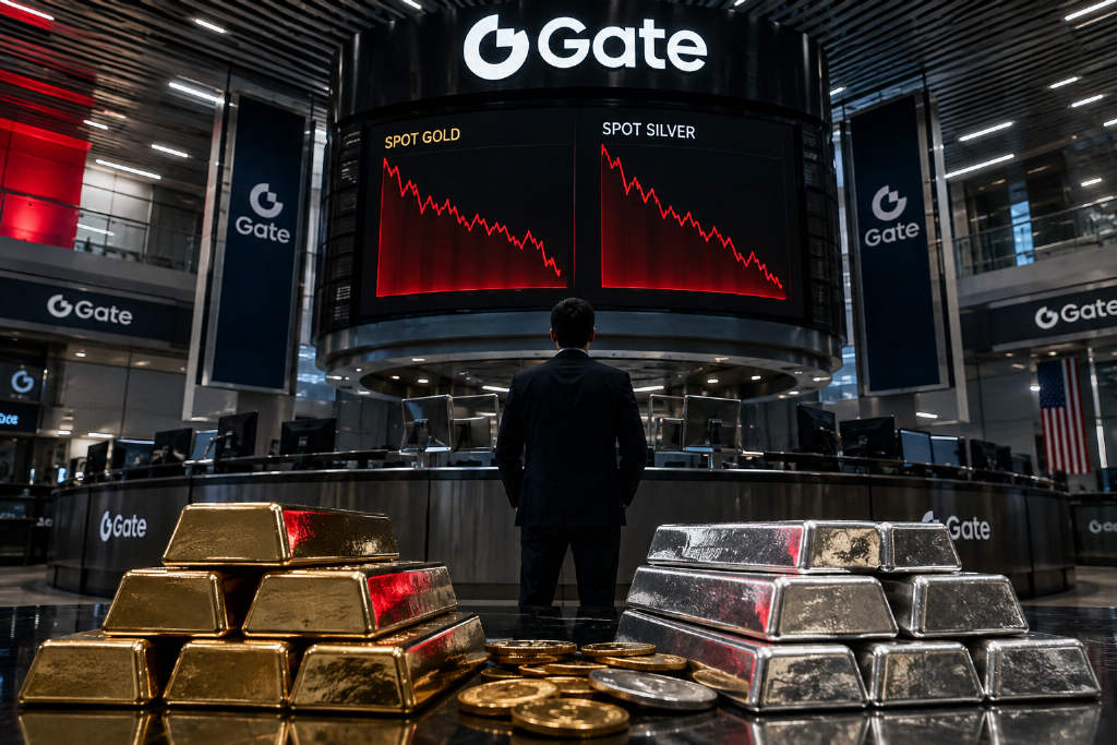 现货金银日内均跌超1%