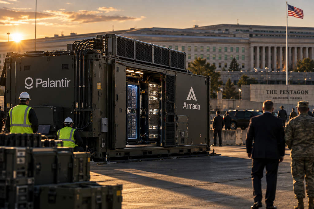 Palantir and Armada team up on modular data centers for sovereign AI deployments