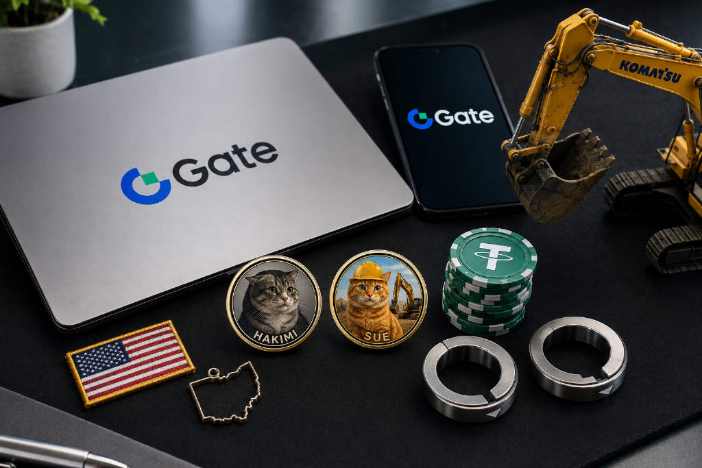 Gate上线哈基米及SUE(施工猫)永续合约,最高支持20倍杠杆