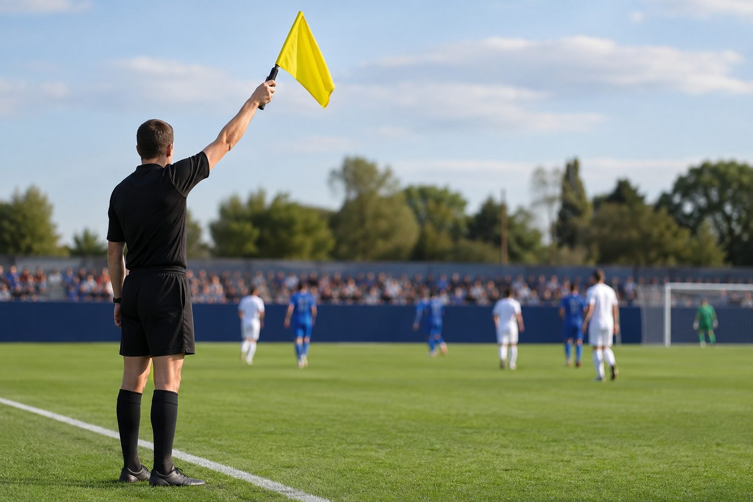 What is the offside rule in the Premier League?