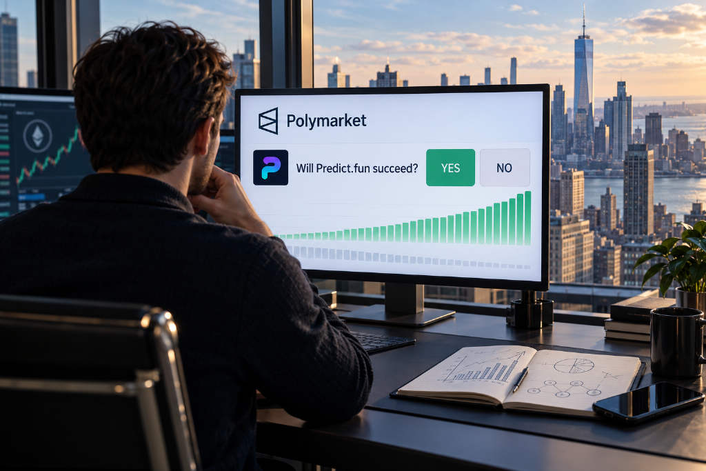 Polymarket:Predict.fun 上线次日 FDV 超 8 亿美元概率升至 74%