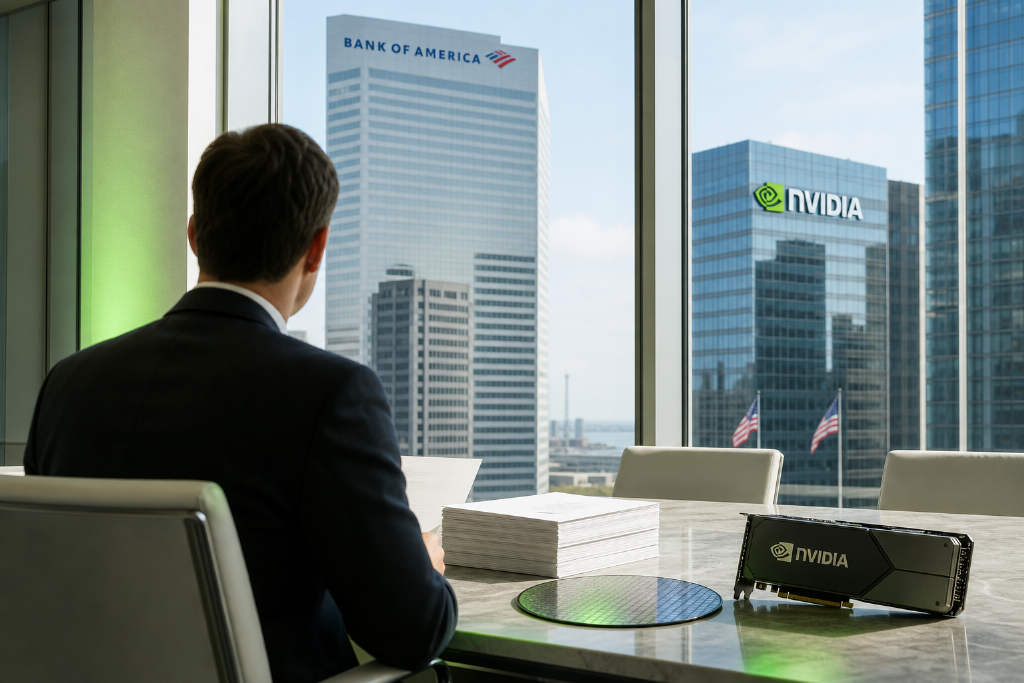 BofA says Nvidia stock is 34% to 50% below fair value even after AI financing risk