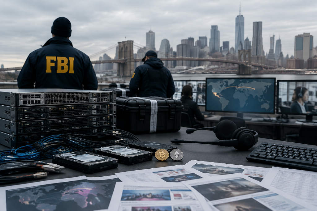 Brooklyn DA and FBI dismantle crypto scam infrastructure targeting Russian-speaking victims