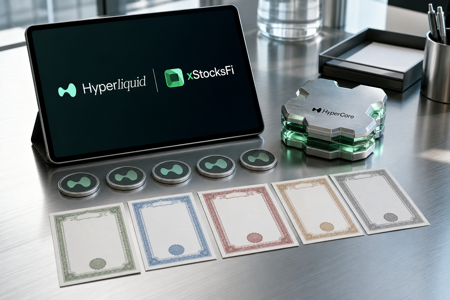 xStocksFi将登陆Hyperliquid,首批5只股票上线HyperCore