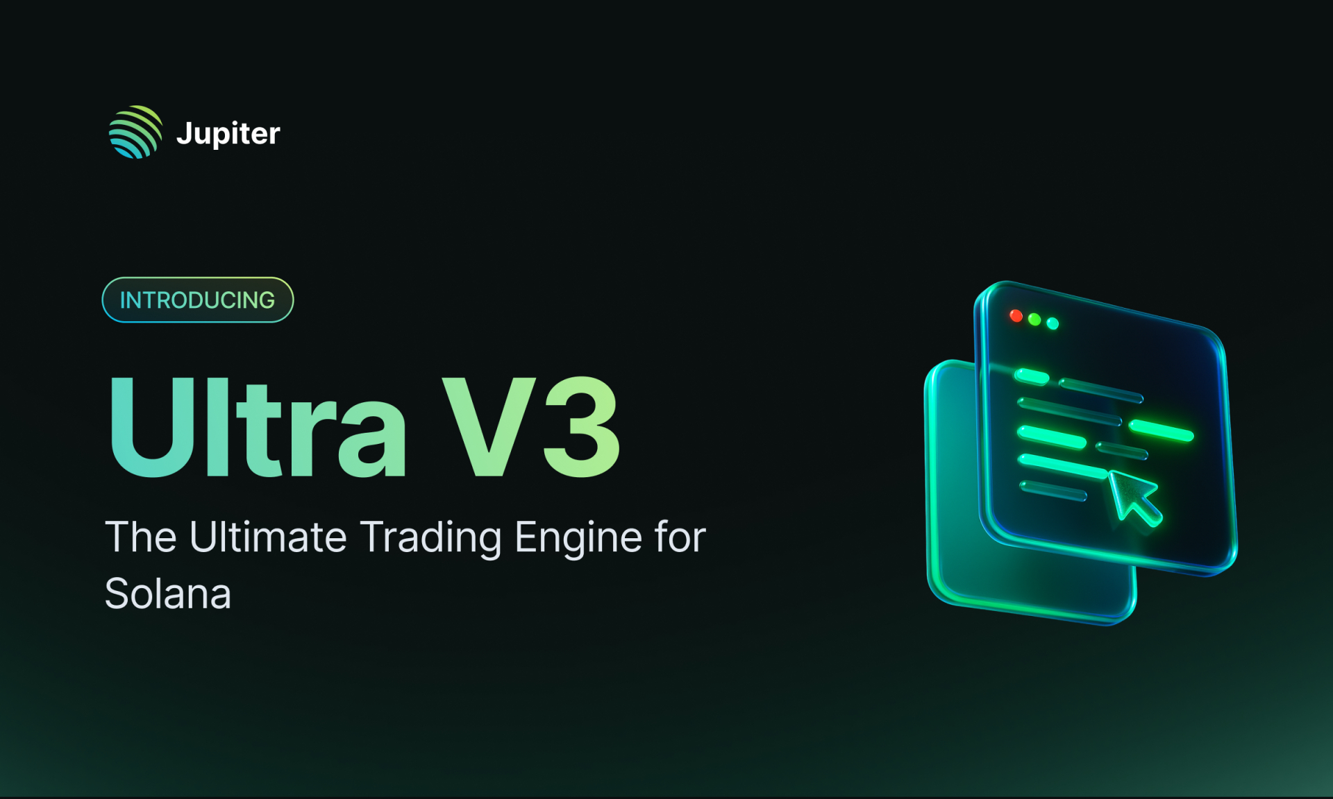 Jupiter发布Ultra V3:Solana交易引擎升级,手续费低至同类平台1/10