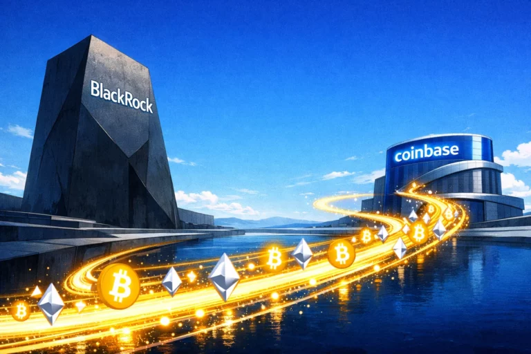 贝莱德再抛2,200枚BTC与2,417枚ETH转入Coinbase,市场警惕卖压