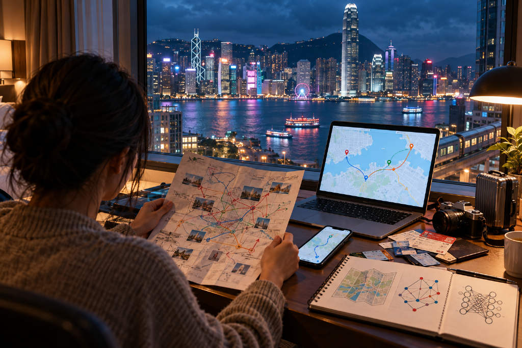 Why AI Still Struggles to Build Travel Itineraries: Map Reasoning Remains a Weak Spot