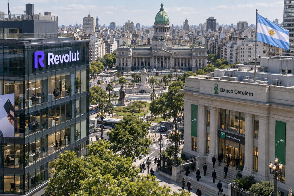 Revolut 获批收购阿根廷小型银行 Banco Cetelem
