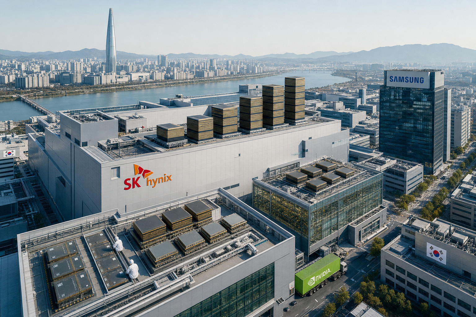 摩根大通预计海力士HBM合同价涨幅低于40% 市场预期超50%