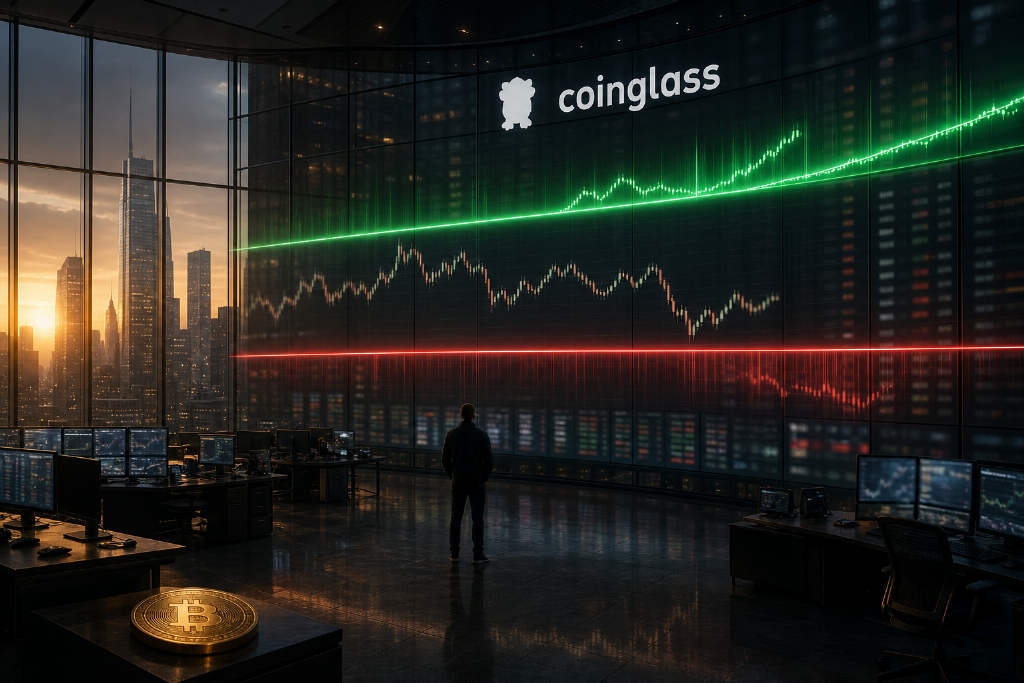 Coinglass:BTC上下关键价位对应 3.03 亿美元清算强度