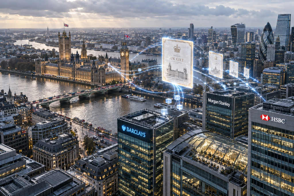 英国财政部敲定数字国债试点六家联合牵头行