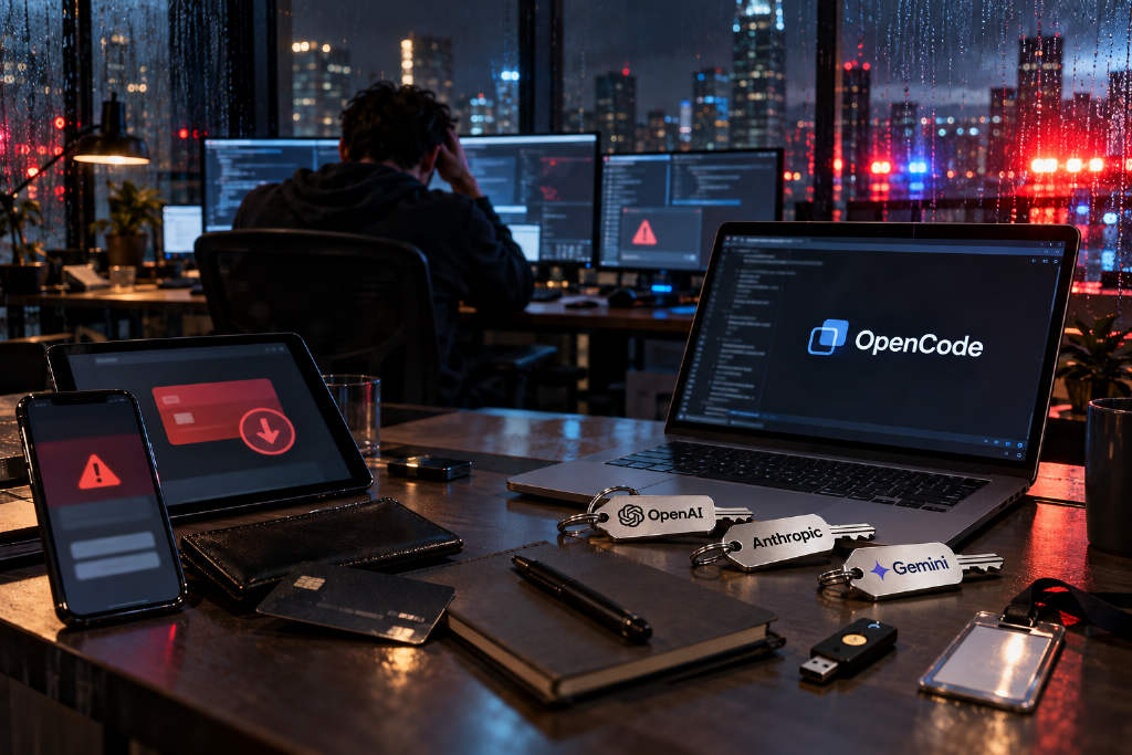 OpenCode承认安全漏洞,1.4%用户API密钥疑遭泄露