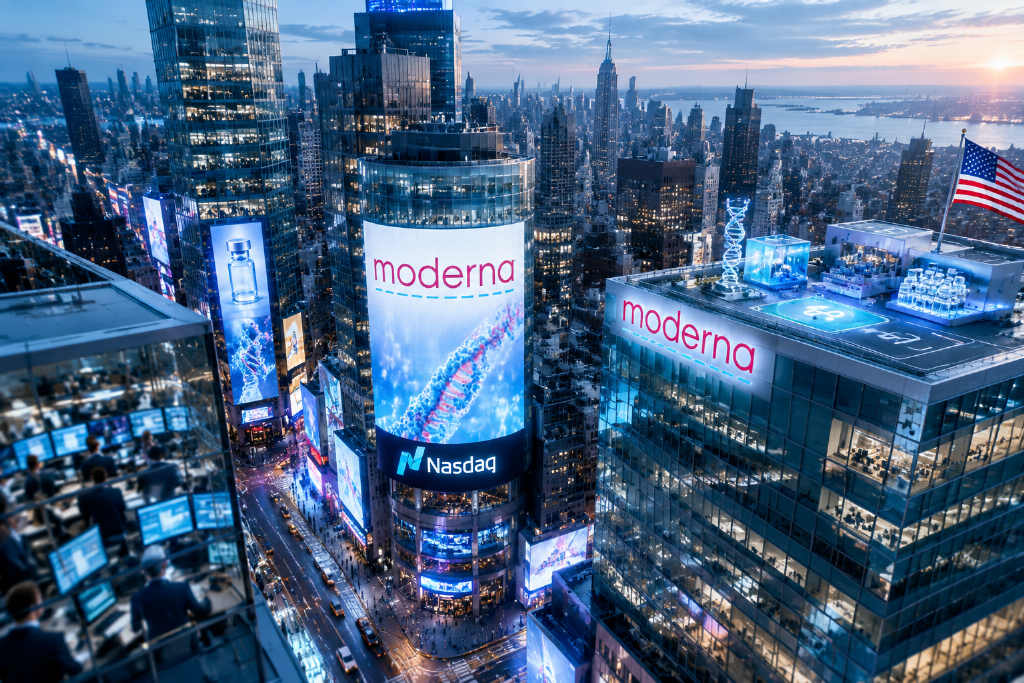 Moderna今夜纳入纳指100,链上多头押注股价上看350美元