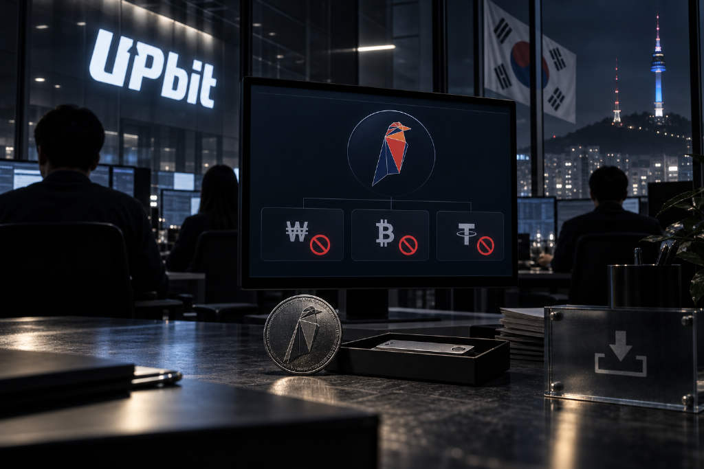 UPBIT 将于 2026 年 10 月停止 Ravencoin 交易支持