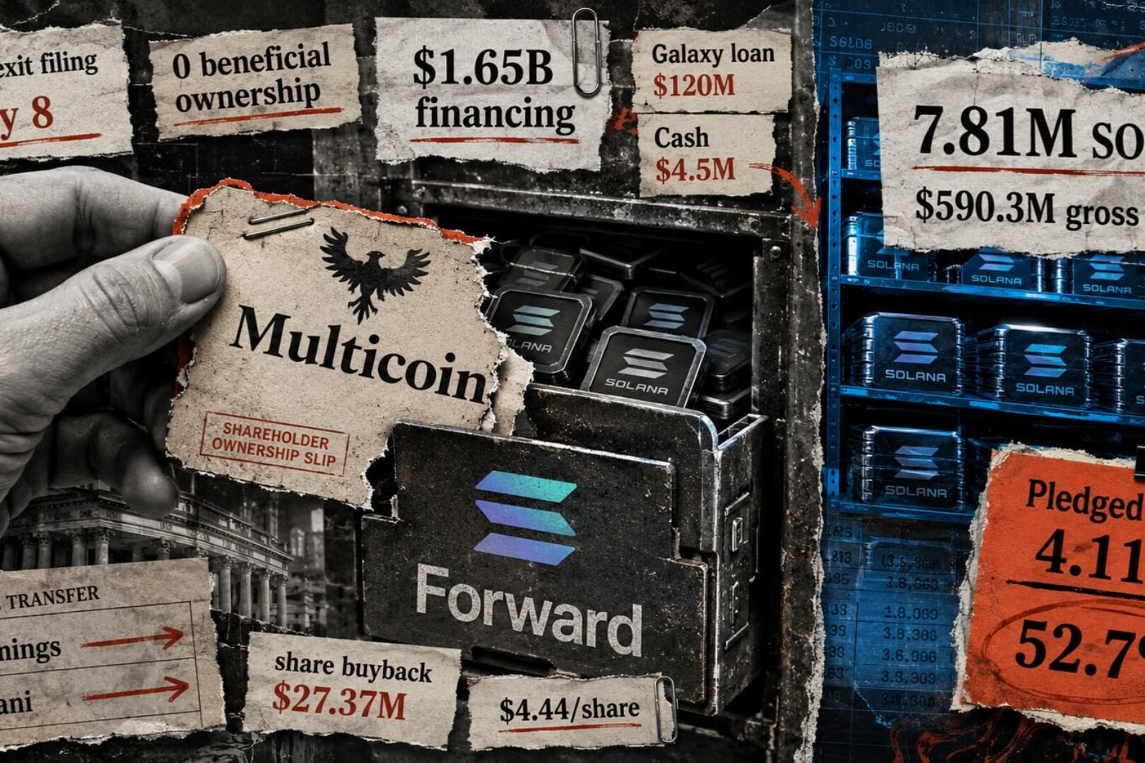 Multicoin退出Forward持股,Samani旗下实体接手部分仓位
