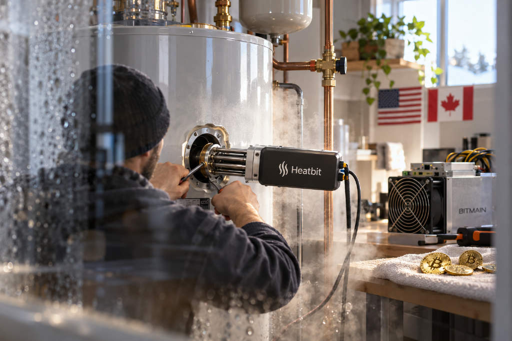 Heatbit 推出热水器挖矿加热棒 Bitwater,预售价 899 美元